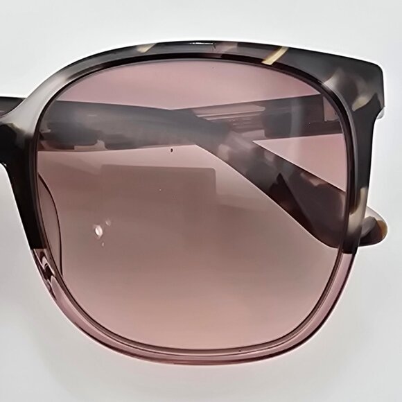 Calvin Klein CK21707S 111 Ivory Tortoise Frame Purple Gradient Lens Sunglasses - Picture 12 of 13